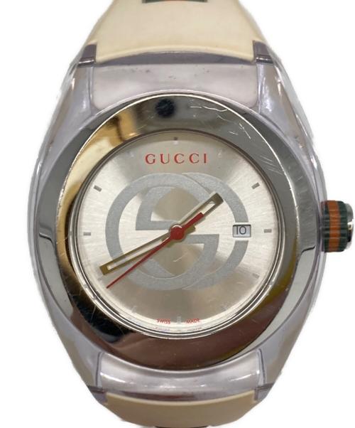 GUCCI（グッチ）GUCCI (グッチ) SYNC/137.3 グレーの古着・服飾アイテム