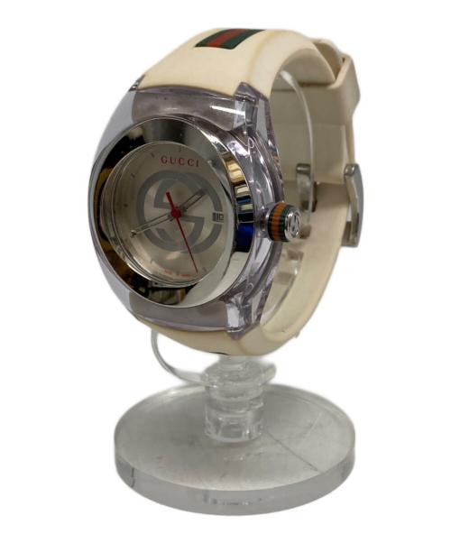 GUCCI（グッチ）GUCCI (グッチ) SYNC/137.3 グレーの古着・服飾アイテム