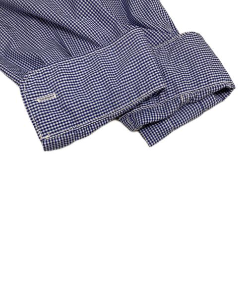 COMME des GARCONS HOMME（コムデギャルソン オム）COMME des GARCONS HOMME (コムデギャルソン オム) 切替チェックシャツ/HK-B001 ブルー×グリーン サイズ:Sの古着・服飾アイテム