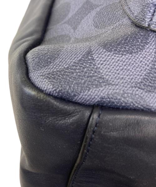 COACH（コーチ）COACH (コーチ) シグネチャーラインリュック/F72340 ネイビーの古着・服飾アイテム