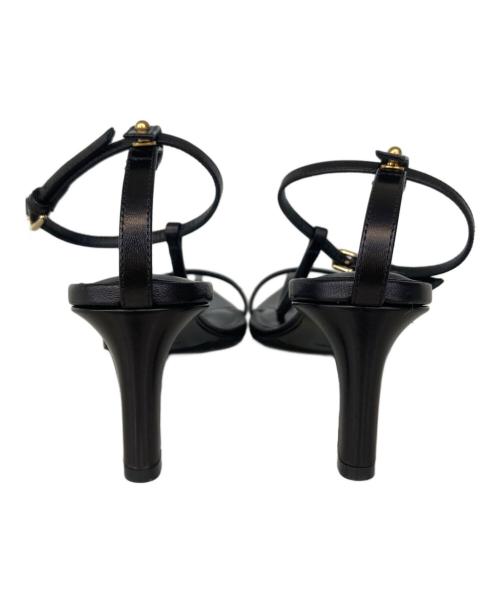 JIL SANDER（ジルサンダー）JIL SANDER (ジルサンダー) ポインテッドトゥ サンダル/J16WL0030 P4864 ブラック サイズ:35の古着・服飾アイテム