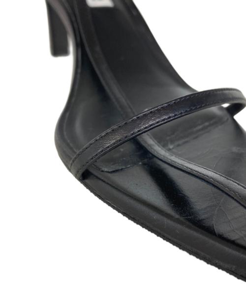 JIL SANDER（ジルサンダー）JIL SANDER (ジルサンダー) ポインテッドトゥ サンダル/J16WL0030 P4864 ブラック サイズ:35の古着・服飾アイテム