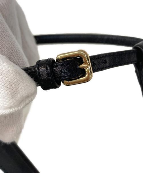 JIL SANDER（ジルサンダー）JIL SANDER (ジルサンダー) ポインテッドトゥ サンダル/J16WL0030 P4864 ブラック サイズ:35の古着・服飾アイテム