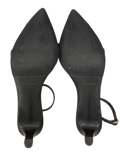 JIL SANDER（ジルサンダー）JIL SANDER (ジルサンダー) ポインテッドトゥ サンダル/J16WL0030 P4864 ブラック サイズ:35の古着・服飾アイテム