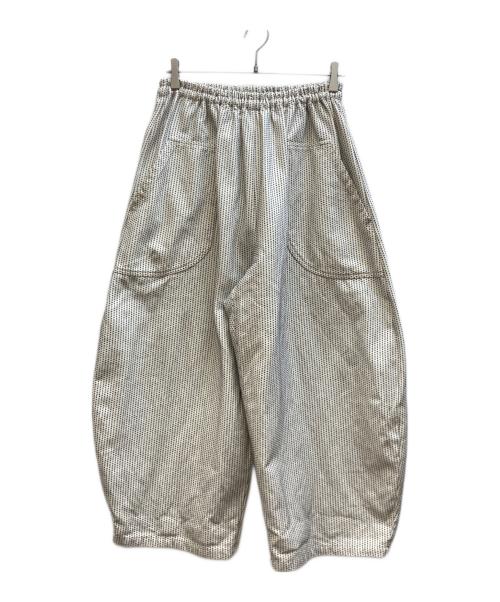 UZUIRO（ウズイロ）UZUiRO (ウズイロ) 刺し子ドットバルーンパンツ ホワイト サイズ:-の古着・服飾アイテム