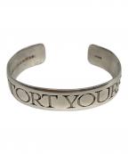 Hysteric Glamourヒステリックグラマー）の古着「CONTORT YOURSELF」｜シルバー