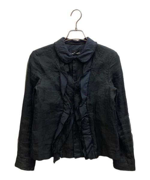 tricot COMME des GARCONS（トリココムデギャルソン）tricot COMME des GARCONS (トリココムデギャルソン) 丸襟ブラウス ブラック サイズ:-の古着・服飾アイテム