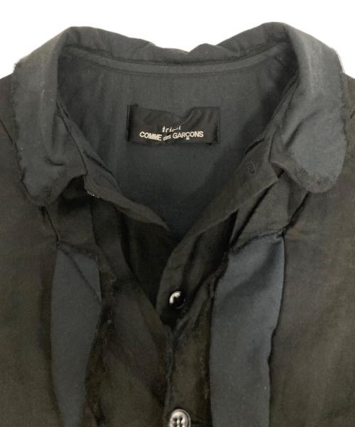 tricot COMME des GARCONS（トリココムデギャルソン）tricot COMME des GARCONS (トリココムデギャルソン) 丸襟ブラウス ブラック サイズ:-の古着・服飾アイテム
