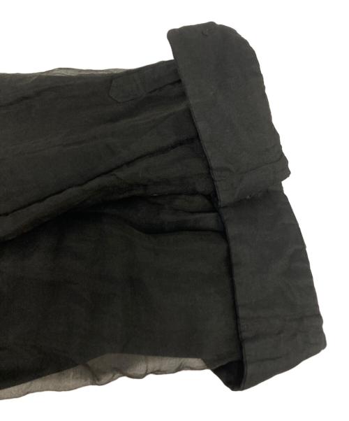 tricot COMME des GARCONS（トリココムデギャルソン）tricot COMME des GARCONS (トリココムデギャルソン) 丸襟ブラウス ブラック サイズ:-の古着・服飾アイテム