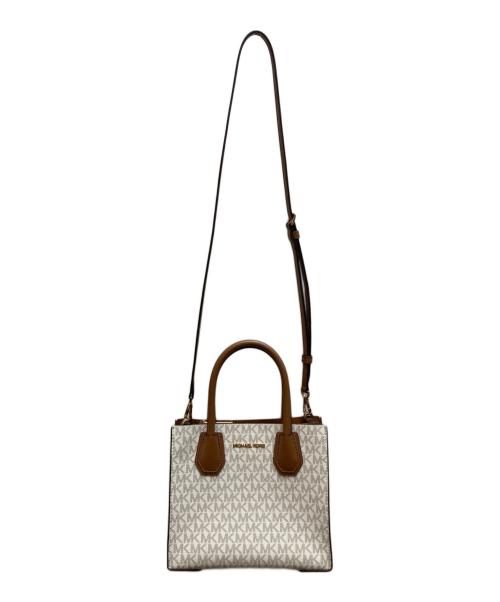 MICHAEL KORS（マイケル・コース）MICHAEL KORS (マイケル・コース) 2WAYショルダーバッグ / 35S1GM9M2B ベージュの古着・服飾アイテム