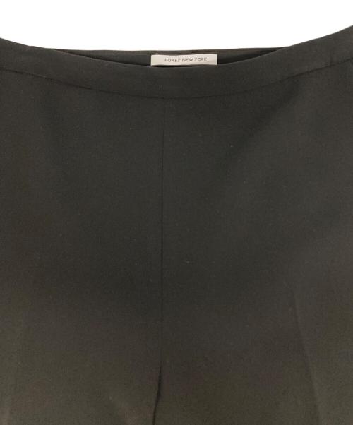 FOXEY NEWYORK（フォクシーニューヨーク）FOXEY NEWYORK (フォクシーニューヨーク) スラックス / 40558 ブラック サイズ:40の古着・服飾アイテム