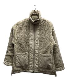 HELLY HANSEN（ヘリーハンセン）の古着「フレーム プルーフ ウール ファイバーパイル サーモ ジャケット / HOE52186」｜ベージュ