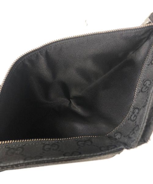 GUCCI（グッチ）GUCCI (グッチ) ウエストポーチ/28566 ブラックの古着・服飾アイテム