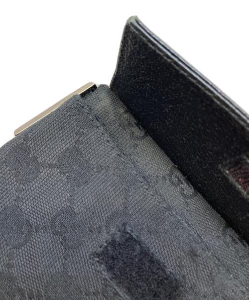 GUCCI（グッチ）GUCCI (グッチ) ウエストポーチ/28566 ブラックの古着・服飾アイテム