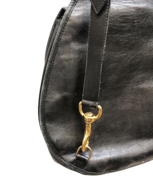 GUCCI（グッチ）GUCCI (グッチ) ホースビットワンショルダーバッグ ブラックの古着・服飾アイテム