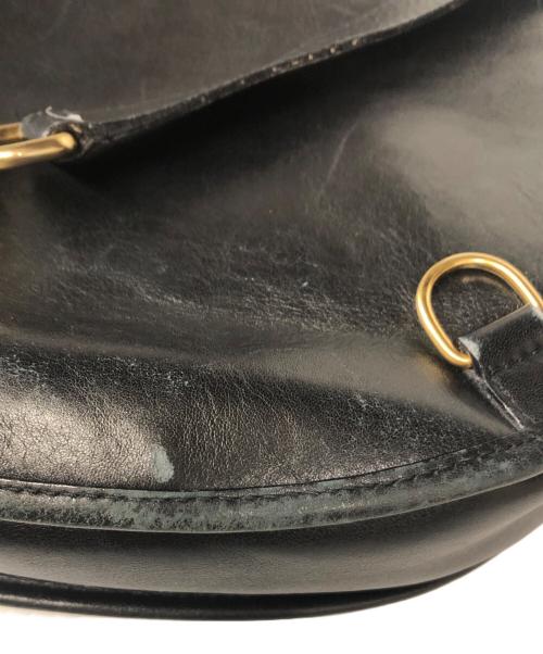 GUCCI（グッチ）GUCCI (グッチ) ホースビットワンショルダーバッグ ブラックの古着・服飾アイテム