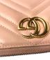 GUCCI (グッチ) ダブルGジップアラウンドウォレット/443123 ピンク：16000円