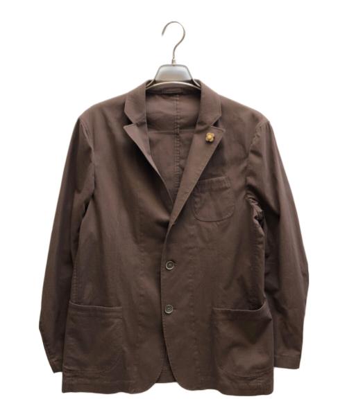 LARDINI（ラルディーニ）LARDINI (ラルディーニ) 3Bテーラードジャケット/JICM21 ブラウン サイズ:48の古着・服飾アイテム
