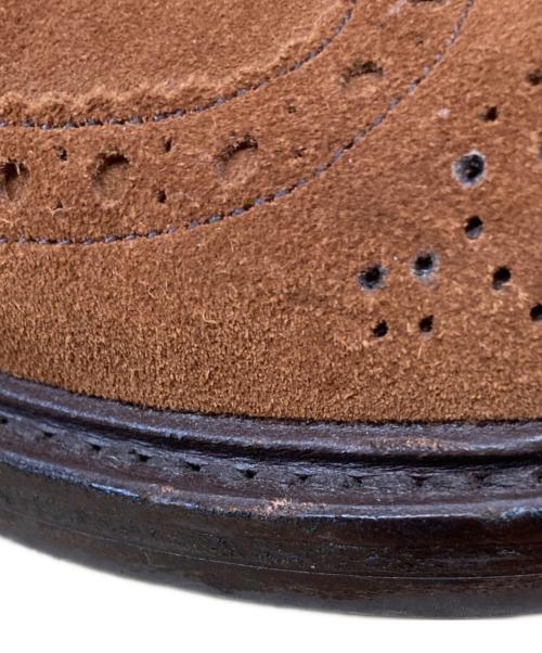 Tricker's（トリッカーズ）Tricker's (トリッカーズ) ウィングチップスウェードシューズ ブラウン サイズ:-の古着・服飾アイテム