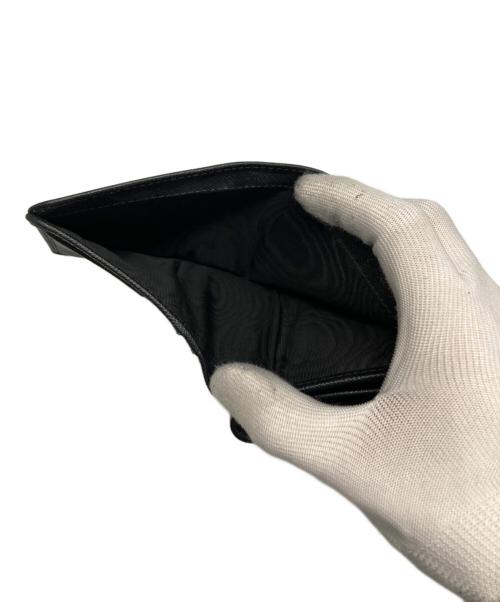 PRADA（プラダ）PRADA (プラダ) サフィアーノトライアングル財布/1ML018 ブラックの古着・服飾アイテム