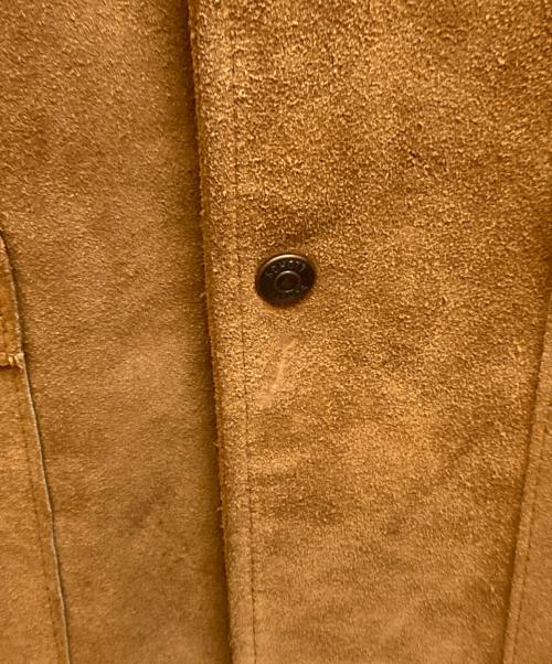 Schott（ショット）Schott (ショット) ウェスタンスエードレザージャケット/398 ブラウン サイズ:38の古着・服飾アイテム