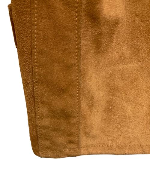Schott（ショット）Schott (ショット) ウェスタンスエードレザージャケット/398 ブラウン サイズ:38の古着・服飾アイテム