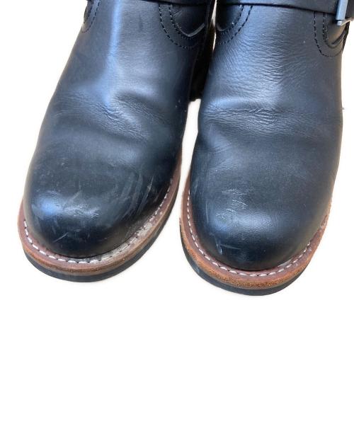 AVIREX（アヴィレックス）AVIREX (アヴィレックス) エンジニアブーツ ブラック サイズ:US8.5/EUR41の古着・服飾アイテム