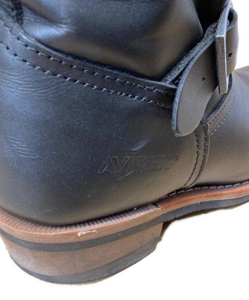 AVIREX（アヴィレックス）AVIREX (アヴィレックス) エンジニアブーツ ブラック サイズ:US8.5/EUR41の古着・服飾アイテム