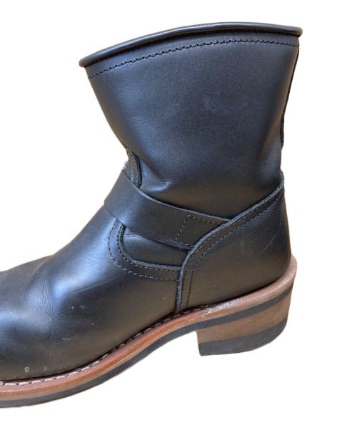 AVIREX（アヴィレックス）AVIREX (アヴィレックス) エンジニアブーツ ブラック サイズ:US8.5/EUR41の古着・服飾アイテム