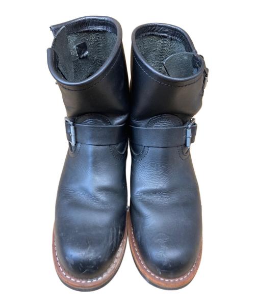 AVIREX（アヴィレックス）AVIREX (アヴィレックス) エンジニアブーツ ブラック サイズ:US8.5/EUR41の古着・服飾アイテム