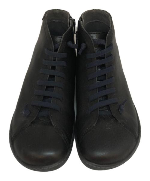 CAMPER（カンペール）CAMPER (カンペール) PEU CAMI  ハイカットシューズ/36411-086 ブラック サイズ:39の古着・服飾アイテム