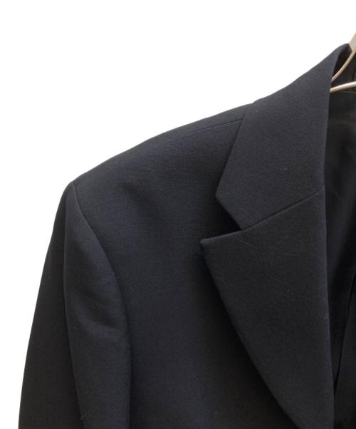 COMME des GARCONS HOMME DEUX（コムデギャルソン オム ドゥ）COMME des GARCONS HOMME DEUX (コムデギャルソン オム ドゥ) Wool Tropical × Wool Check./DQ-J032 ネイビー サイズ:Mの古着・服飾アイテム
