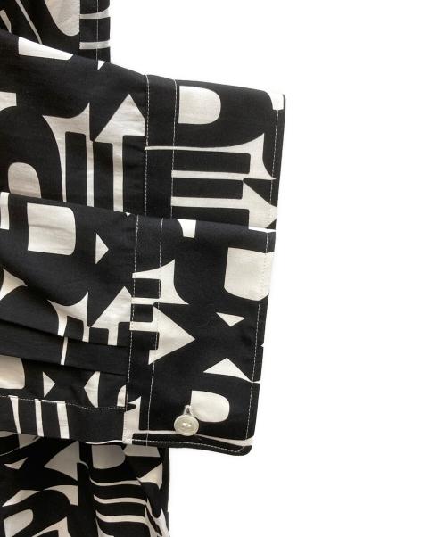 COMME des GARCONS HOMME DEUX（コムデギャルソン オム ドゥ）COMME des GARCONS HOMME DEUX (コムデギャルソン オム ドゥ) デザインシャツ ブラック サイズ:Mの古着・服飾アイテム