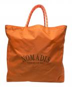 NOMADISノマディス）の古着「ナイロントートバッグ」｜オレンジ