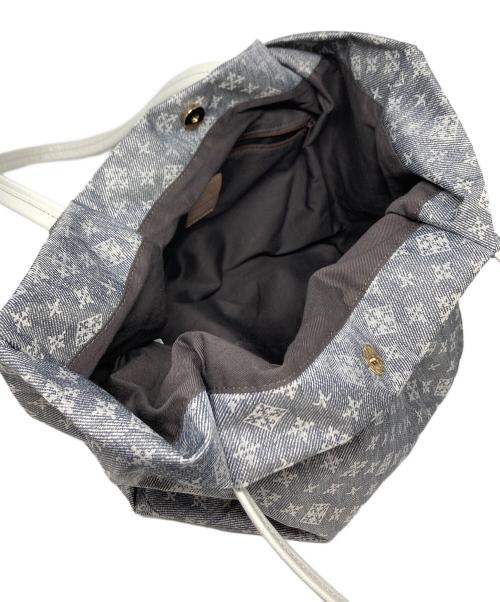 russet（ラシット）russet (ラシット) デニムプリントトートバッグ グレーの古着・服飾アイテム