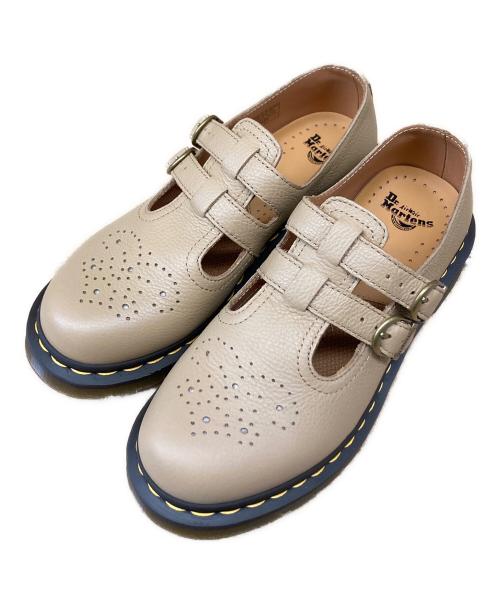 Dr.Martens（ドクターマーチン）Dr.Martens (ドクターマーチン) 8065メリージェーンシューズ ベージュ サイズ:UK5/EU38の古着・服飾アイテム