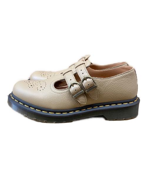Dr.Martens（ドクターマーチン）Dr.Martens (ドクターマーチン) 8065メリージェーンシューズ ベージュ サイズ:UK5/EU38の古着・服飾アイテム