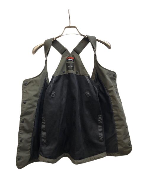 NANGA（ナンガ）NANGA (ナンガ) EKAL (エカル) TAKIBIマルチユースベスト カーキ サイズ:JPN M/USA S/EUR Sの古着・服飾アイテム