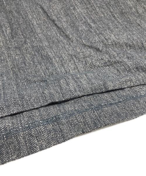 KAGURE（カグレ）kagure (カグレ) Vネックロングベスト ブラック サイズ:Freeの古着・服飾アイテム