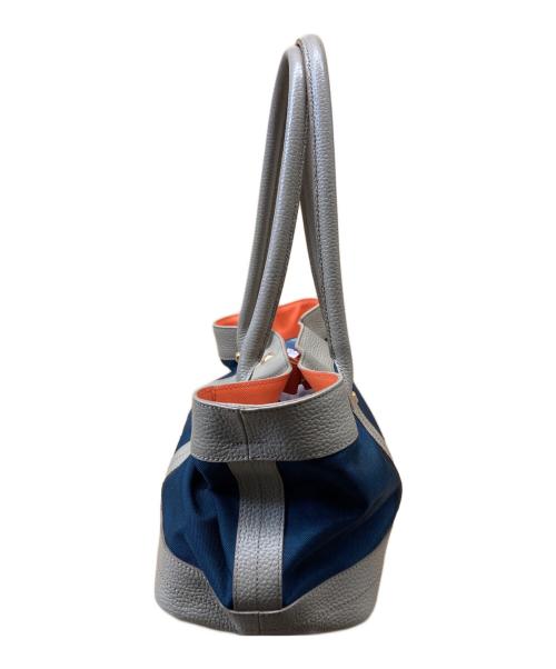 A.D.M.J.（エーディーエムジェイ）A.D.M.J. (エーディーエムジェイ) トートバッグ ネイビー サイズ:-の古着・服飾アイテム