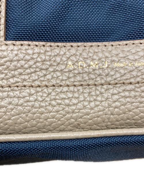 A.D.M.J.（エーディーエムジェイ）A.D.M.J. (エーディーエムジェイ) トートバッグ ネイビー サイズ:-の古着・服飾アイテム
