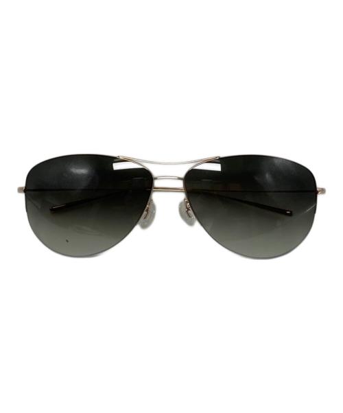 OLIVER PEOPLES（オリバーピープルズ）OLIVER PEOPLES (オリバーピープルズ) サングラス グリーン サイズ:63□14の古着・服飾アイテム
