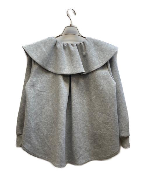 rosy monster（ロージーモンスター）rosy monster (ロージーモンスター) 襟付きスウェット グレー サイズ:Sの古着・服飾アイテム
