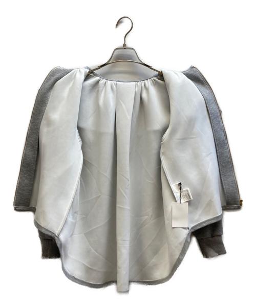 rosy monster（ロージーモンスター）rosy monster (ロージーモンスター) 襟付きスウェット グレー サイズ:Sの古着・服飾アイテム