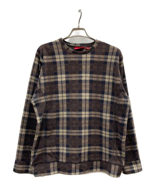 SUPREME（シュプリーム）Supreme (シュプリーム) フリースプルオーバー ブラウン サイズ:Mの古着・服飾アイテム