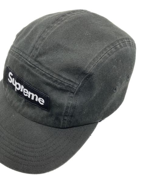 SUPREME（シュプリーム）Supreme (シュプリーム) キャップ ブラック サイズ:₋の古着・服飾アイテム
