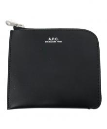 A.P.C.（アーペーセー）の古着「コインケース / PXAWV-H63314」｜ブラック