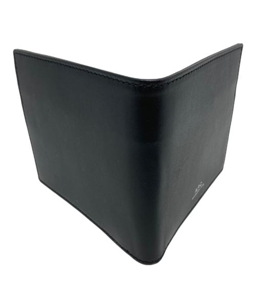 A.P.C.（アーペーセー）A.P.C. (アーペーセー) 2つ折り財布 / PXAWV-H63153 ブラックの古着・服飾アイテム