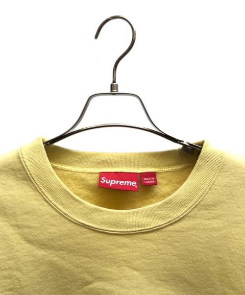 SUPREME（シュプリーム）SUPREME (シュプリーム) Box Logo Crewneck イエロー サイズ:Lの古着・服飾アイテム