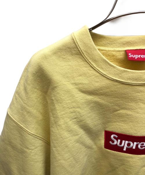 SUPREME（シュプリーム）SUPREME (シュプリーム) Box Logo Crewneck イエロー サイズ:Lの古着・服飾アイテム